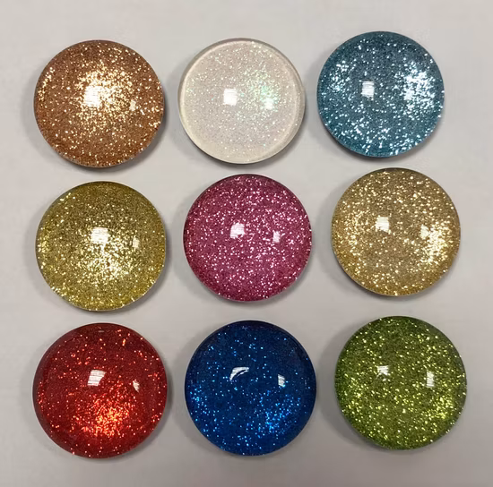 Hermosos imanes de cristal para refrigerador, animales Kawaii