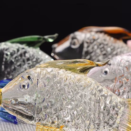 Animal de pez carpa de cristal K9 para regalo de cumpleaños y Navidad